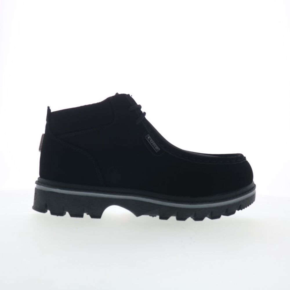 Lugz Mens Fringe Wide Black Boots (NWT)